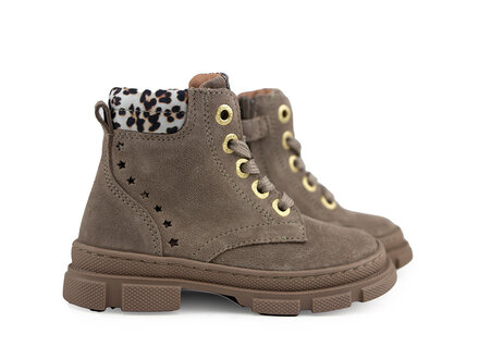 Develab Develab Veterboot Taupe Suede Develab Develab Veterboot Taupe Suede