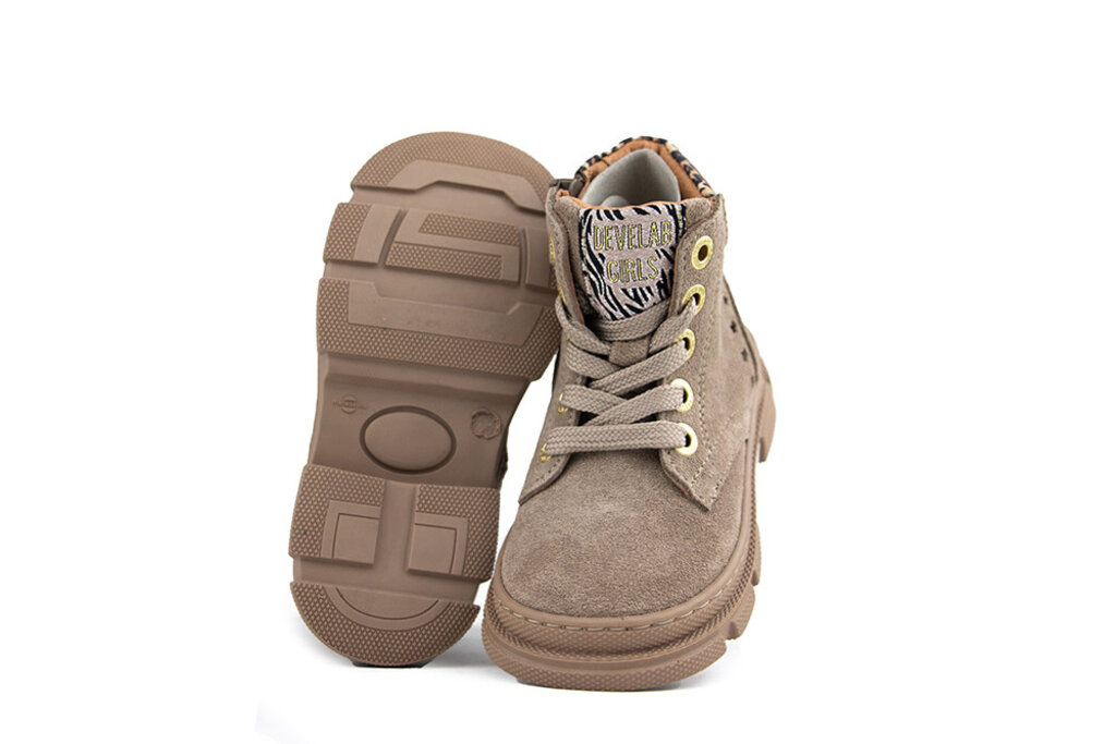 Develab Develab Veterboot Taupe Suede
