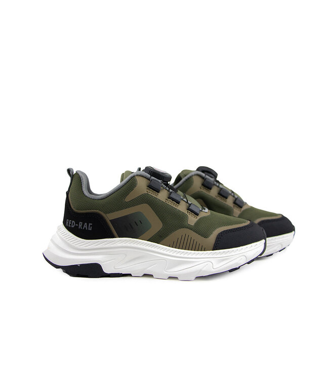 Red Rag Sneaker Kaki Fabrics