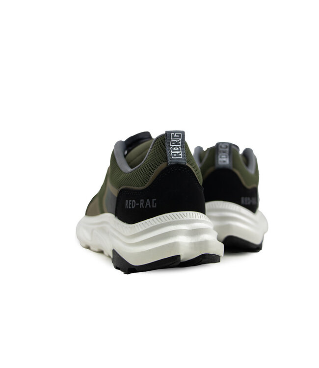 Red Rag Sneaker Kaki Fabrics