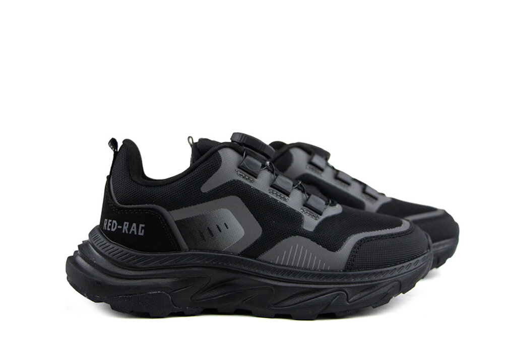 Red-Rag Red Rag Sneaker Black Fabrics