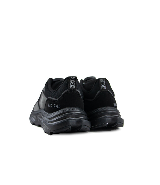 Red Rag Sneaker Black Fabrics