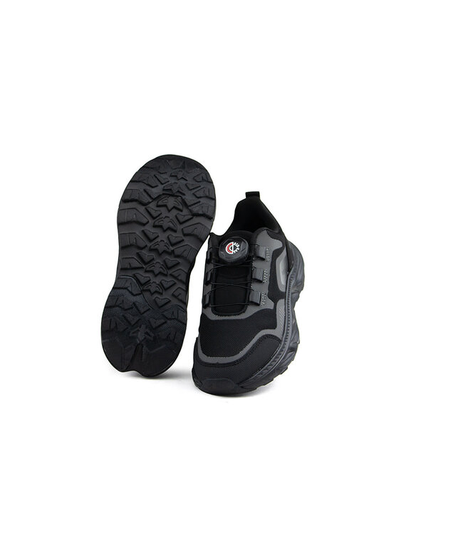 Red Rag Sneaker Black Fabrics