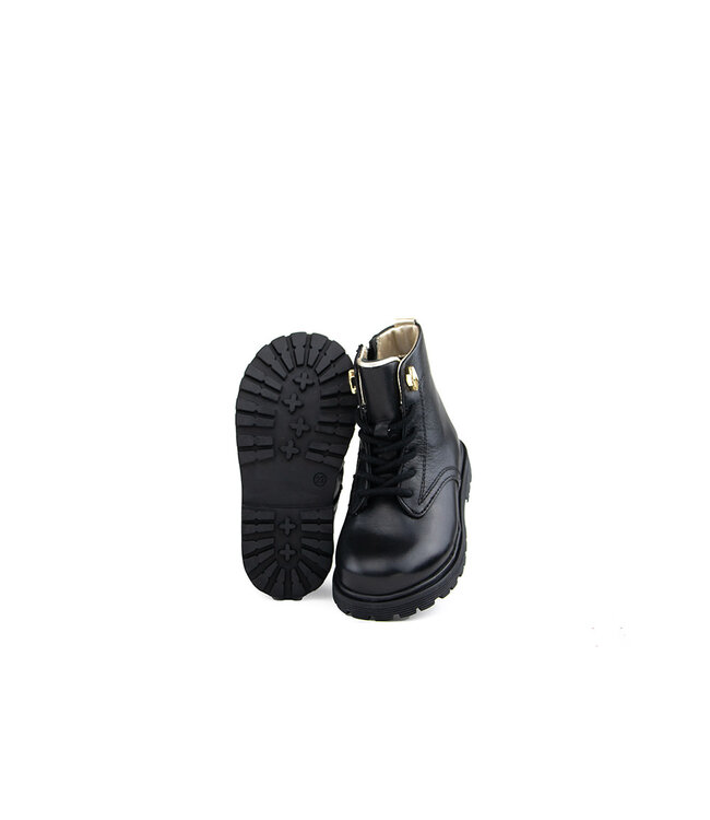 Pinocchio Veterboot Zwart Goud