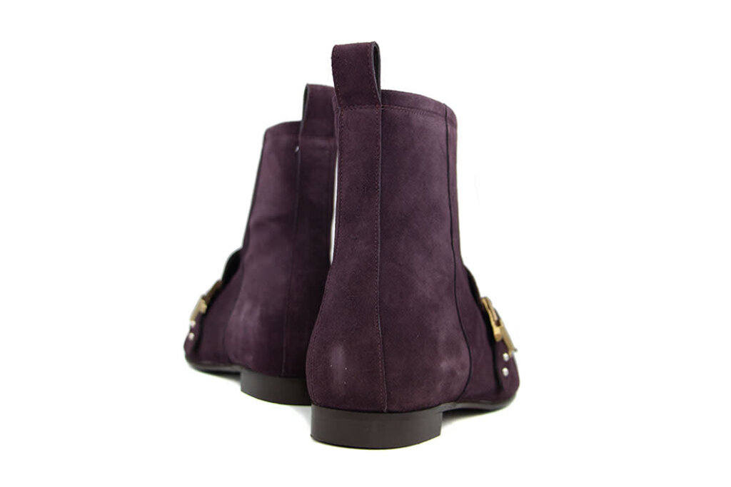 Pertini Pertini Enkellaars Studs Daino Prugna Kurenai Bourke