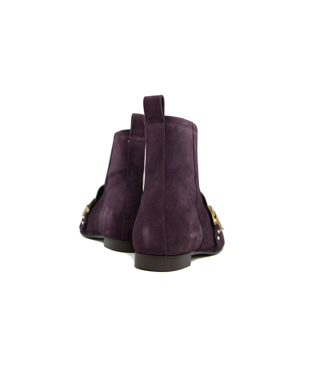 Pertini Enkellaars Studs Daino Prugna Kurenai Bourke