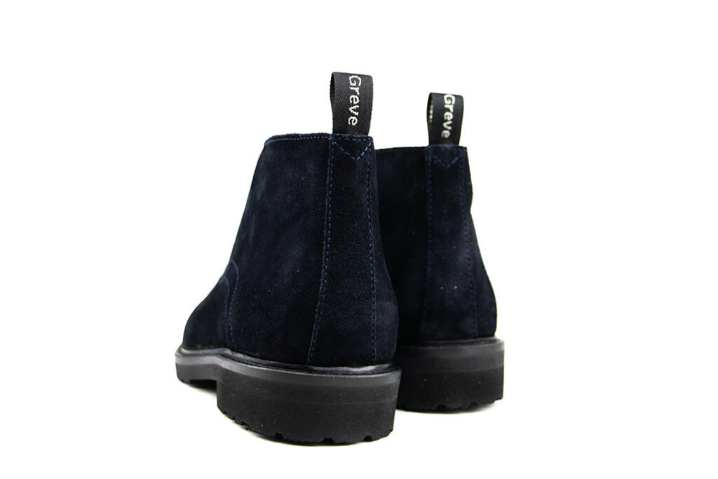 Greve Greve Veterboot Deventer K Dark Blue Suède