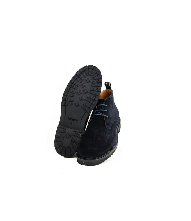 Greve Veterboot Deventer K Dark Blue Suède