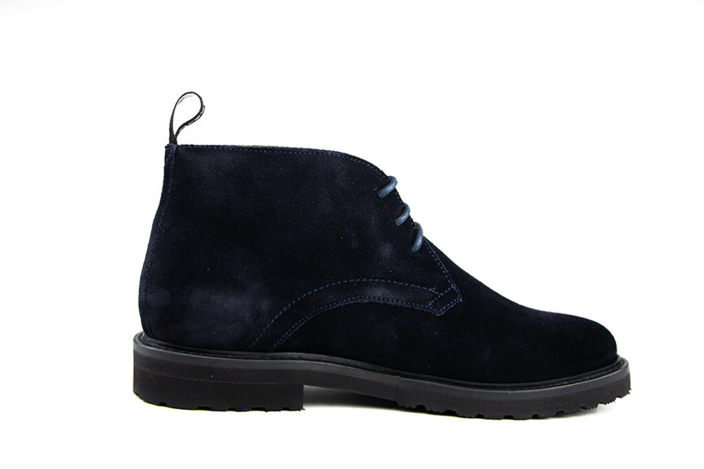 Greve Greve Veterboot Deventer K Dark Blue Suède