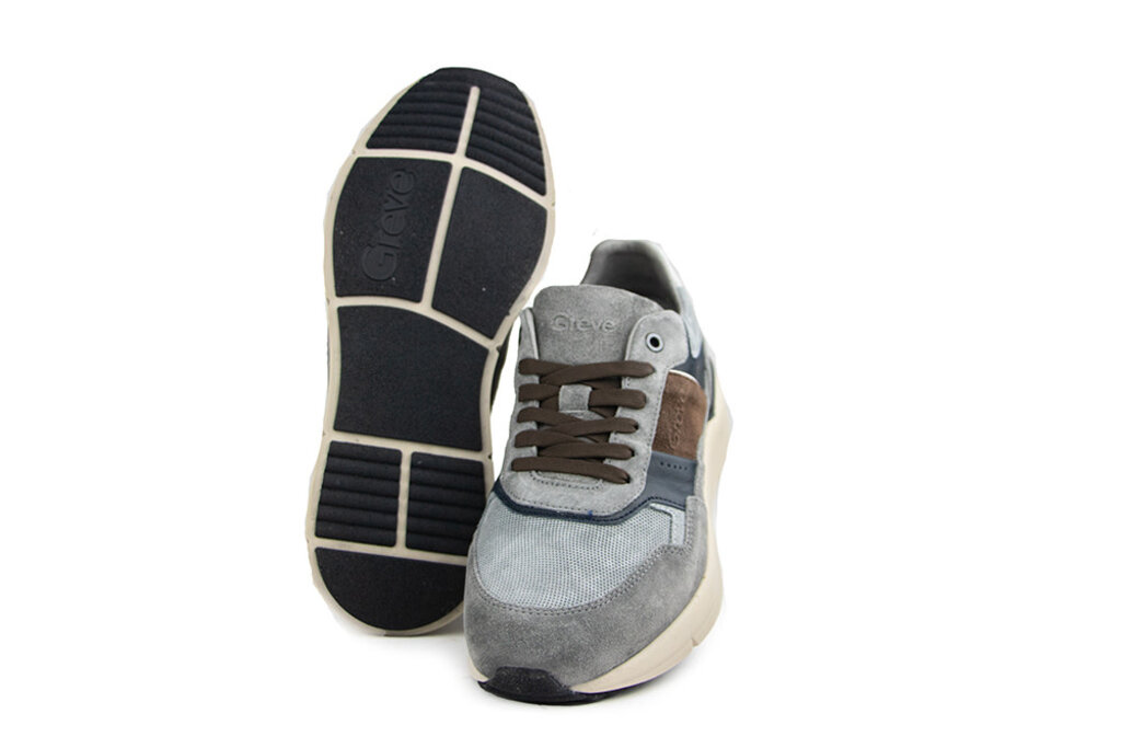 Greve Greve Sneaker Walker K Fumo Suède