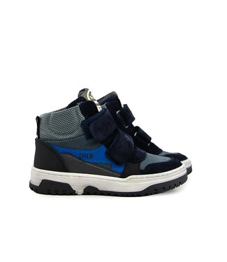Develab Develab Klittenband Sneaker Blue Combi