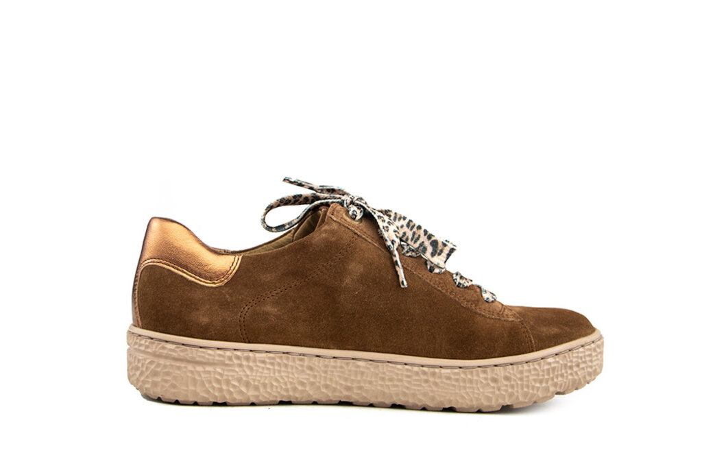 Hartjes Hartjes Phil Shoe Cognac Tabacco  Velour