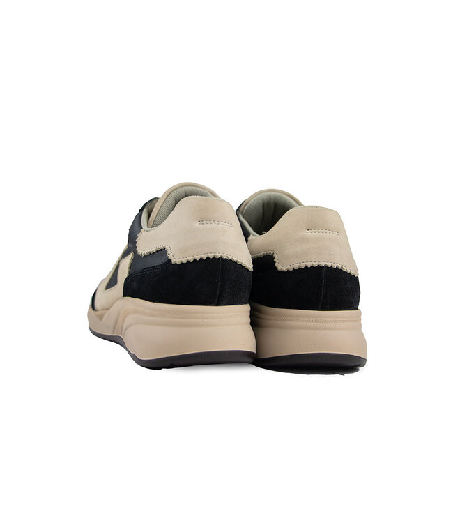 Durea Sneaker Zwart Taupe
