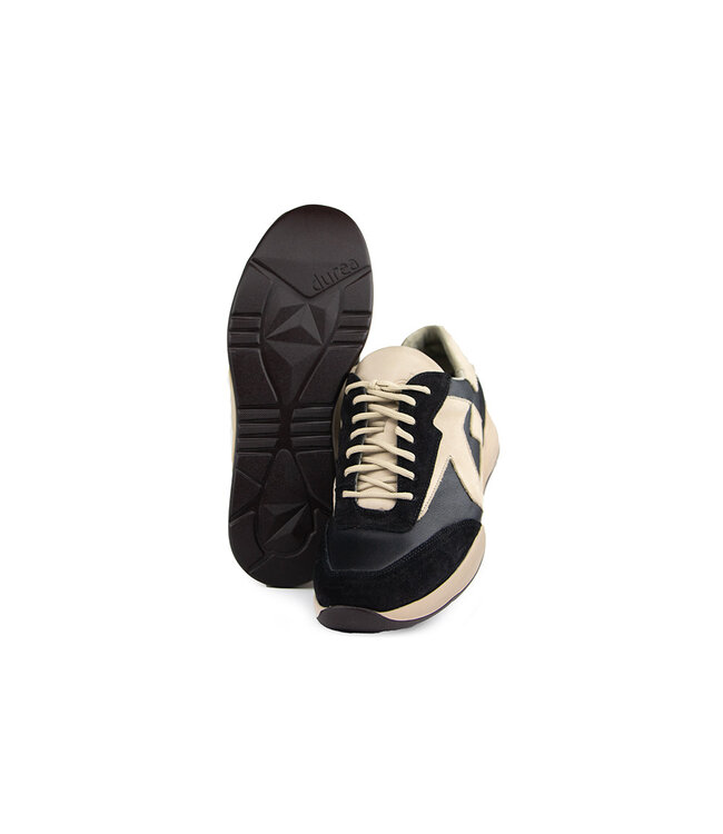 Durea Sneaker Zwart Taupe