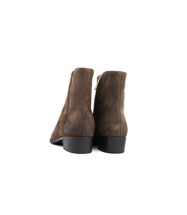 Tommy Hilfiger Pointy Bootie Lagacy Brown