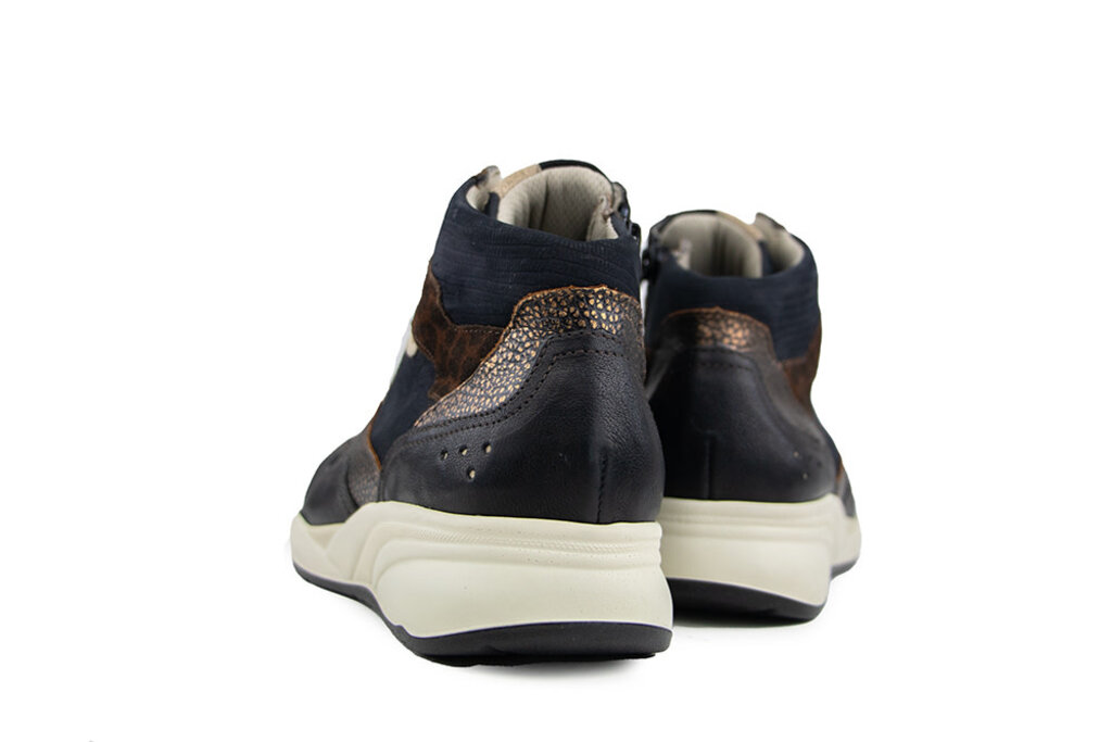 Durea Durea Hoge Sneaker Zwart D.Blauw K
