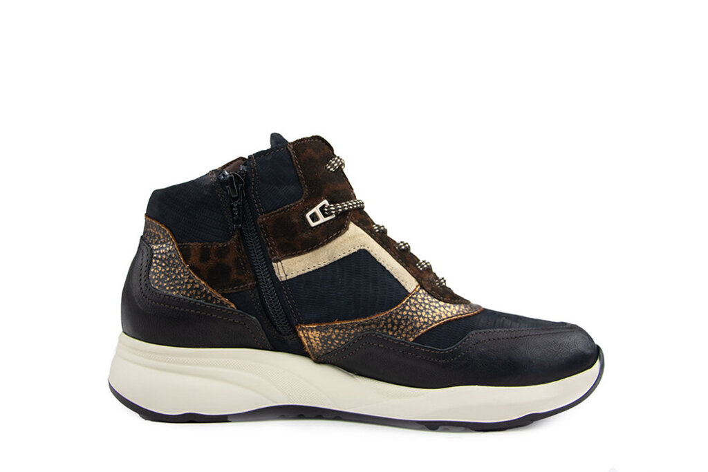 Durea Durea Hoge Sneaker Zwart D.Blauw K