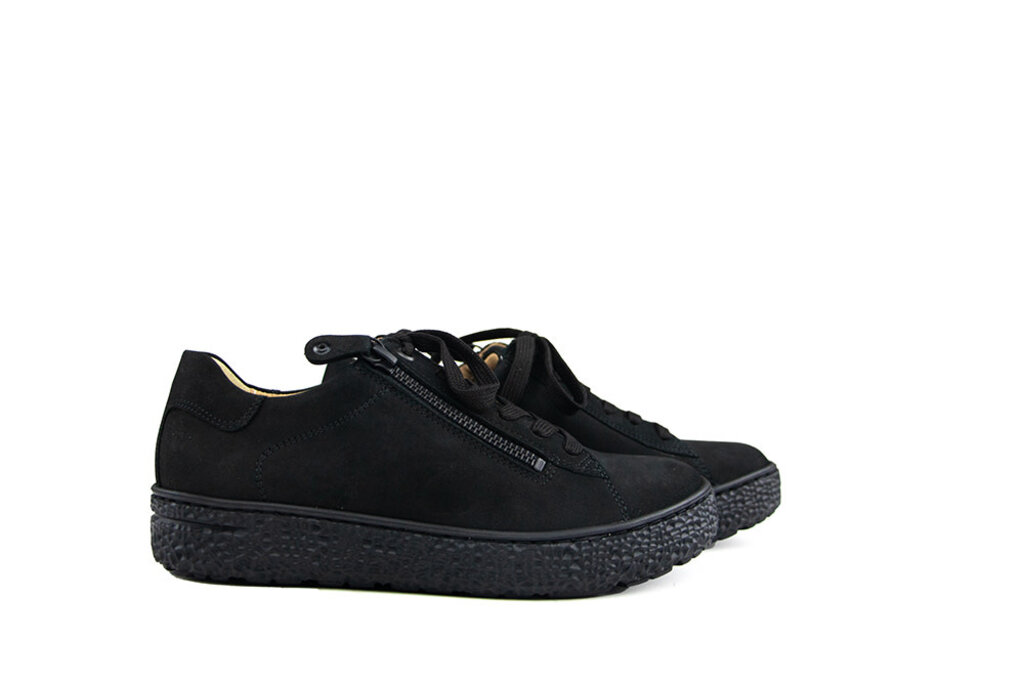 Hartjes Hartjes Phil Shoe Schwarz Nubuck