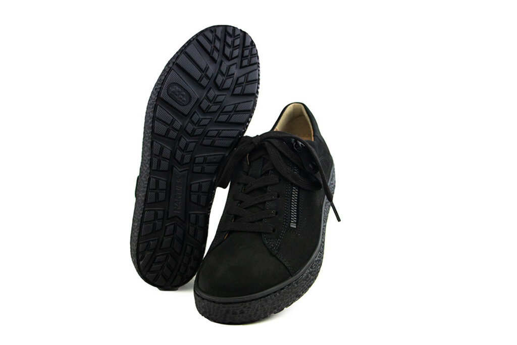 Hartjes Hartjes Phil Shoe Schwarz Nubuck