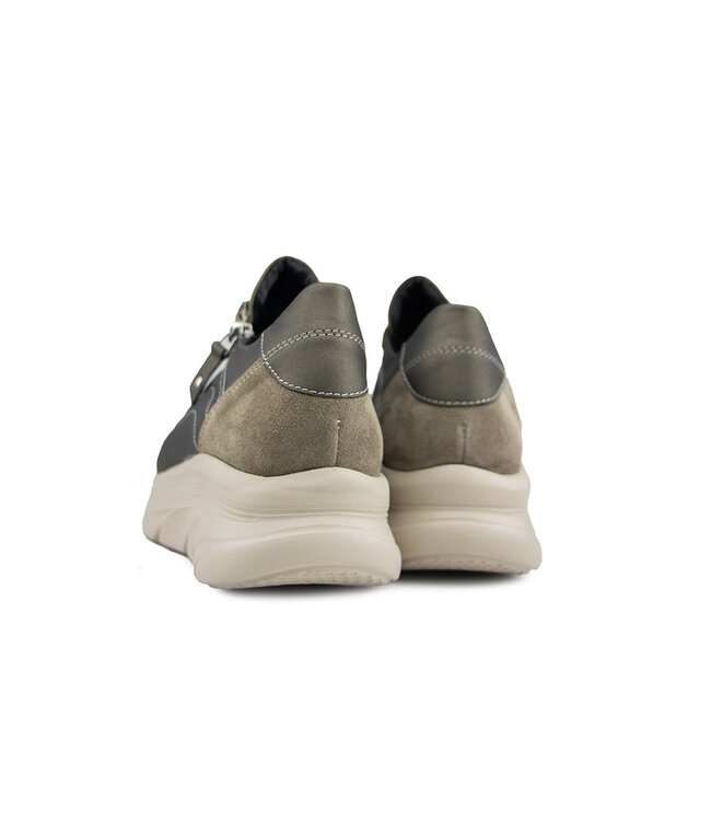 Footnotes Sneaker Pien Taupe Cow Matte