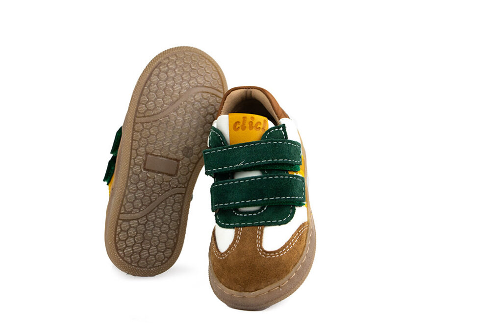 CLIC Clic Klittenband Sneaker Whisky Tabaco