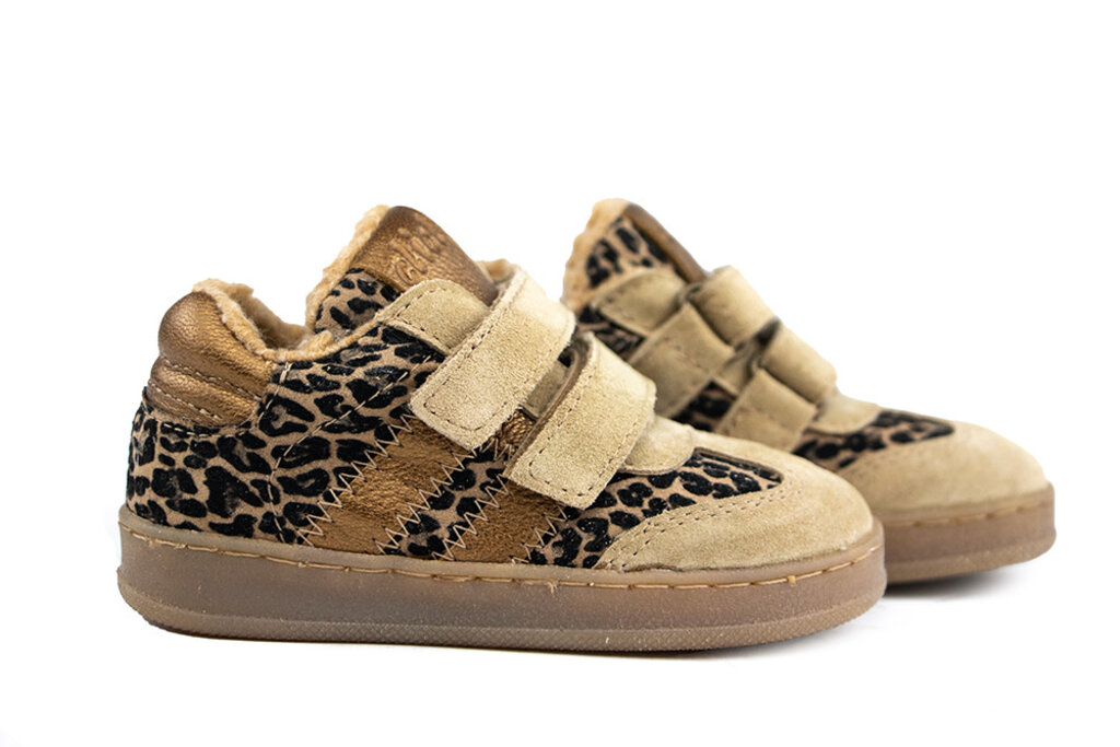 CLIC Clic Klittenband Sneaker Leopardi