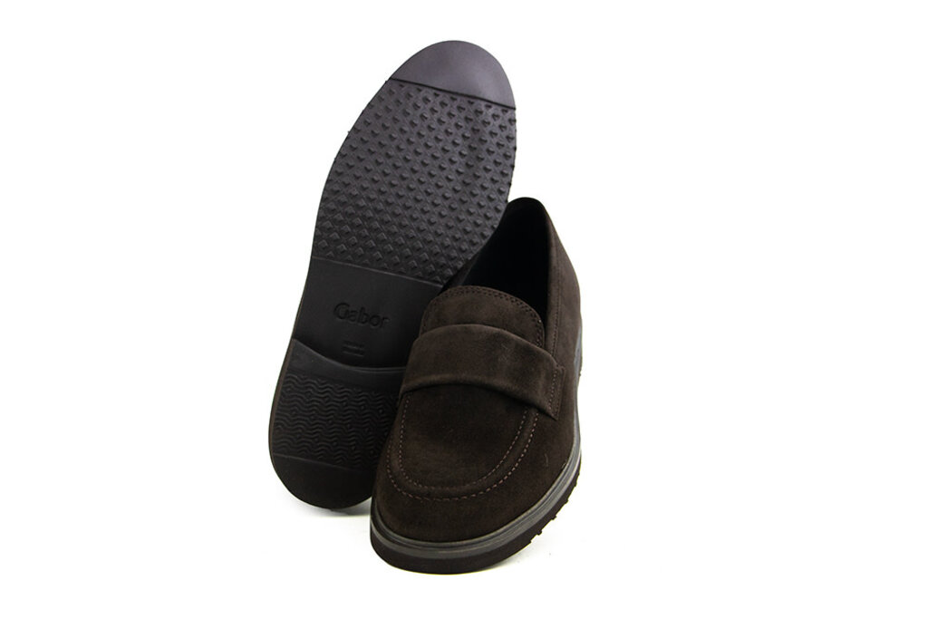 Gabor Gabor Loafer Chocolate Suede