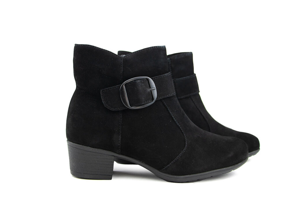 Solidus Solidus Enkellaars Kerry Schwarz Nubuck