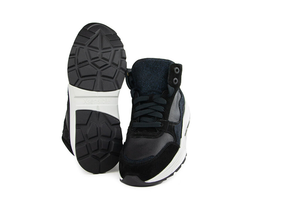 Xsensible Xsensible Hoge Sneaker Tower GX Black Combi