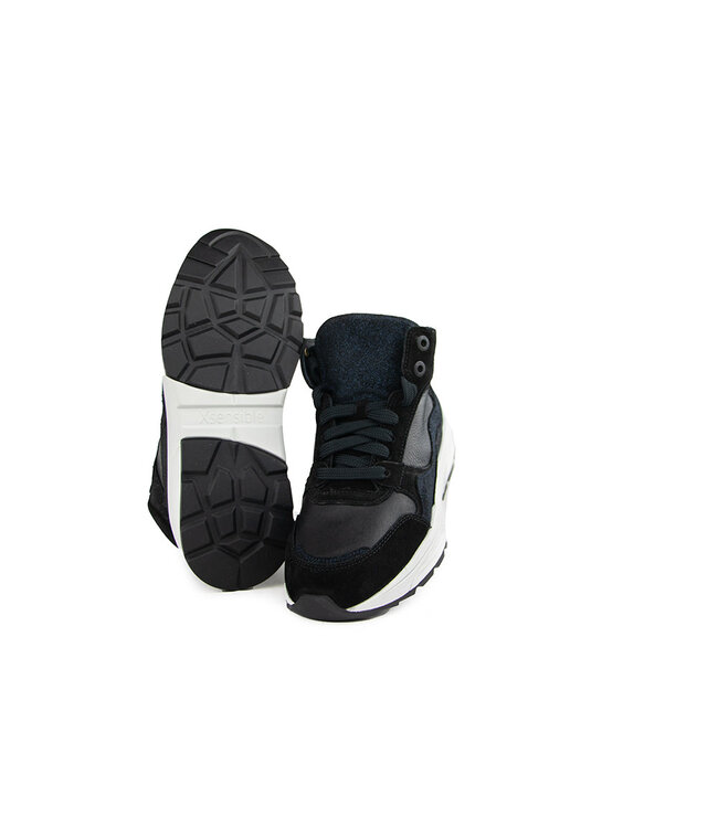 Xsensible Hoge Sneaker Tower GX Black Combi
