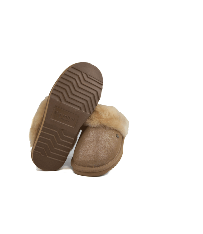 Warmbat Collie Print Metallic Gold