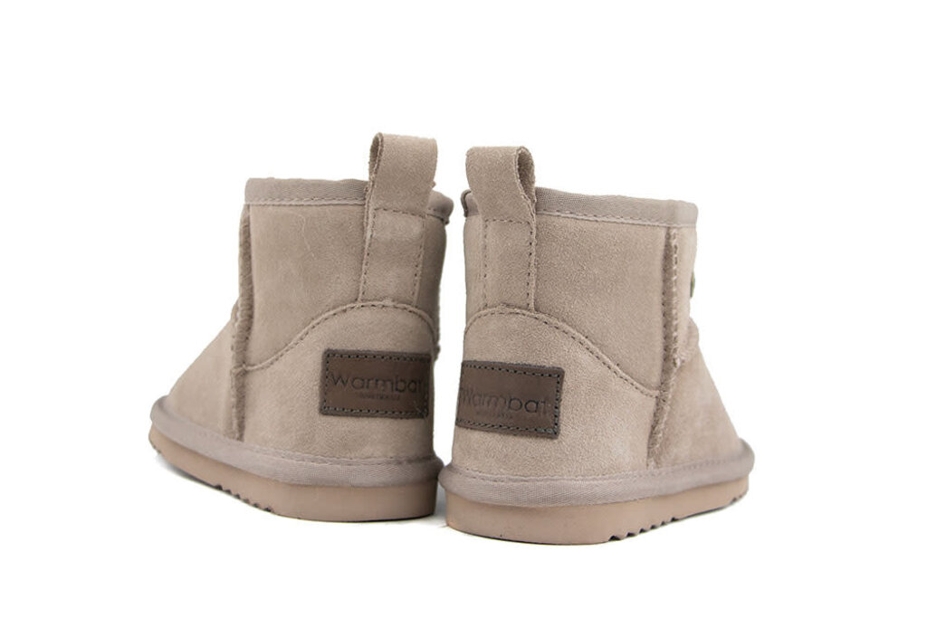 Warmbat Warmbat Wallaby Kids Taupe Suède