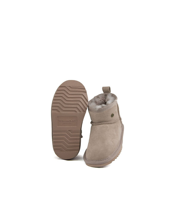 Warmbat Wallaby Kids Taupe Suède