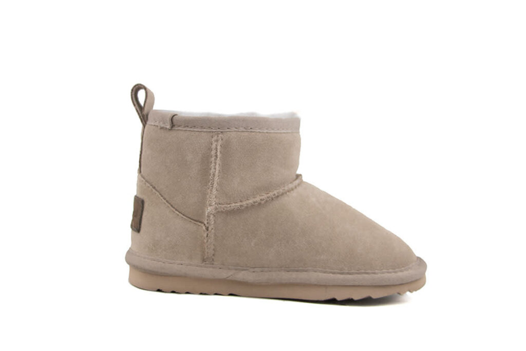 Warmbat Warmbat Wallaby Kids Taupe Suède