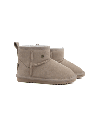 Warmbat Warmbat Wallaby Kids Taupe Suède