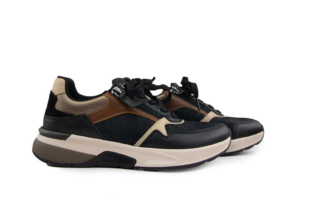Gabor Gabor Rolling Soft Sneaker Schwarz Desert
