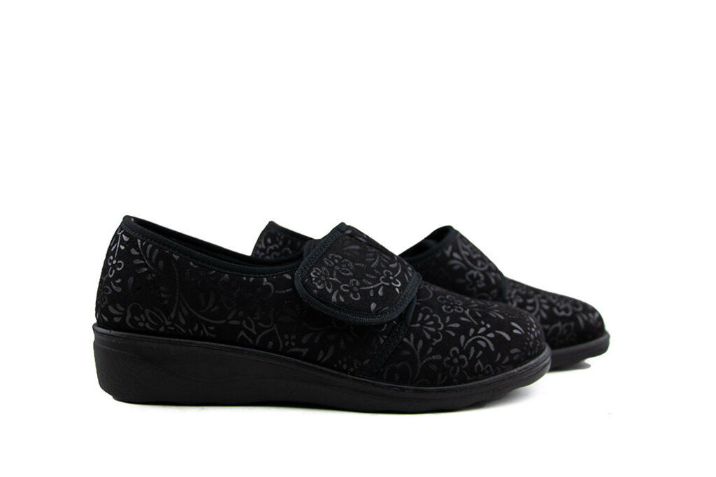 Josef Seibel Josef Seibel Klittenband Pantoffel Nice Schwarz