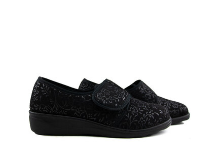 Josef Seibel Josef Seibel Klittenband Pantoffel Nice Schwarz Josef Seibel Josef Seibel Klittenband Pantoffel Nice Schwarz