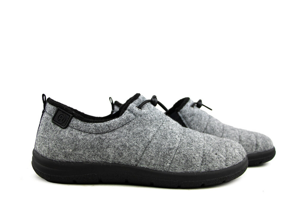 Rohde Rohde Pantoffel Grey Softfilz