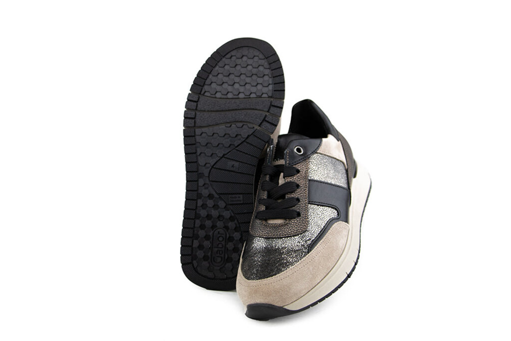 Gabor Gabor Sneaker Bronce Silk Schwarz