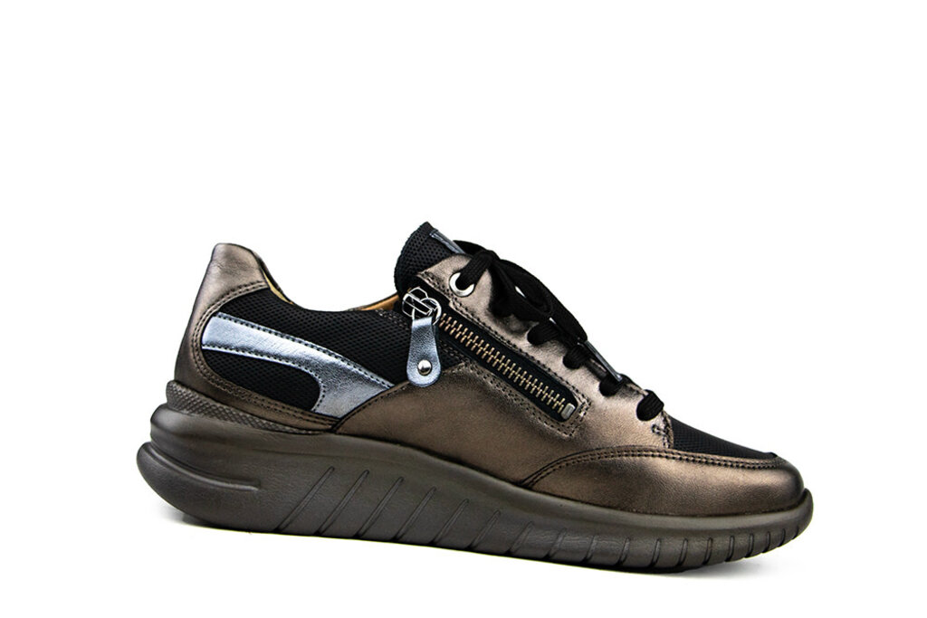 Hartjes Hartjes Wave Shoe Hazelnuss Schwarz