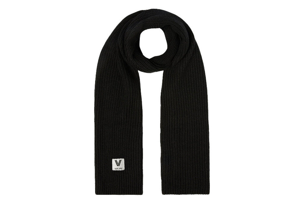 Via Vai Via Vai Sjaal Dee Bryce Wool Combi Nero