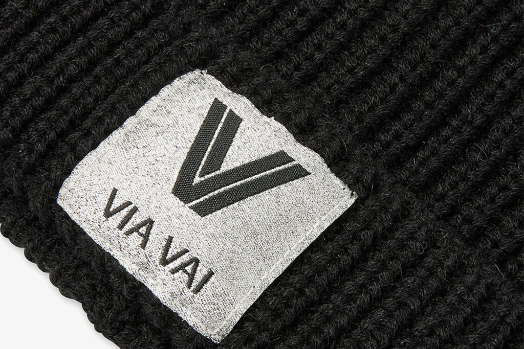 Via Vai Via Vai Muts Zola Mae Wool Combi Nero