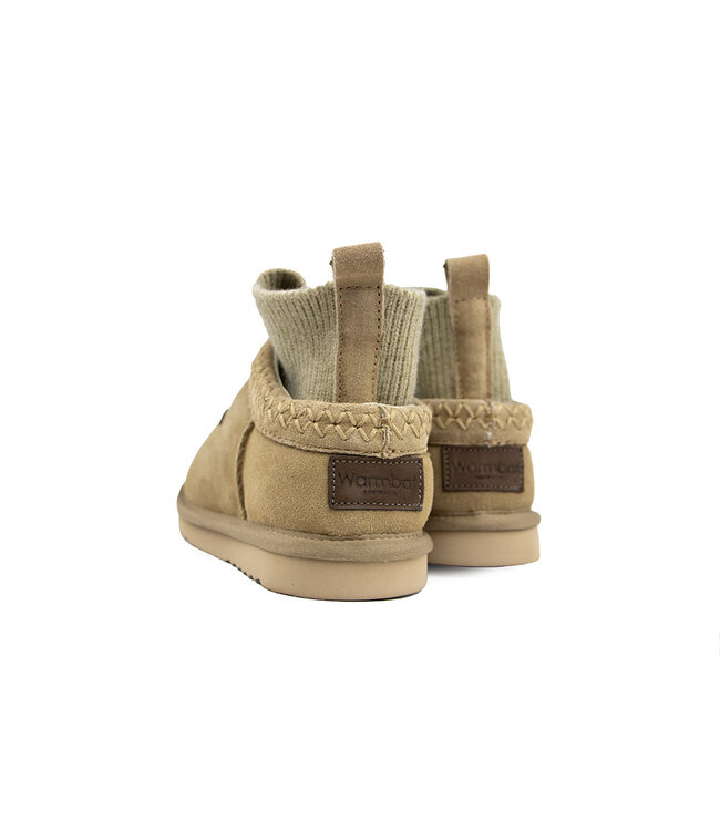 Warmbat Zanthus Suede Cuff Stone