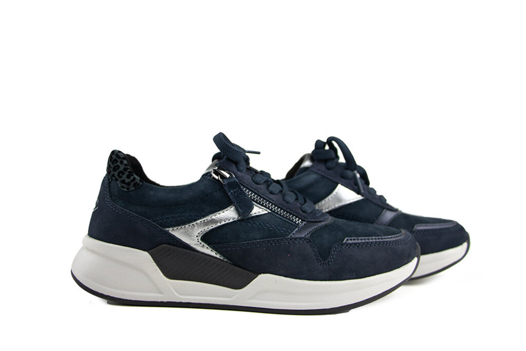Gabor Gabor Rolling Soft Sneaker Dunkelblau Leo