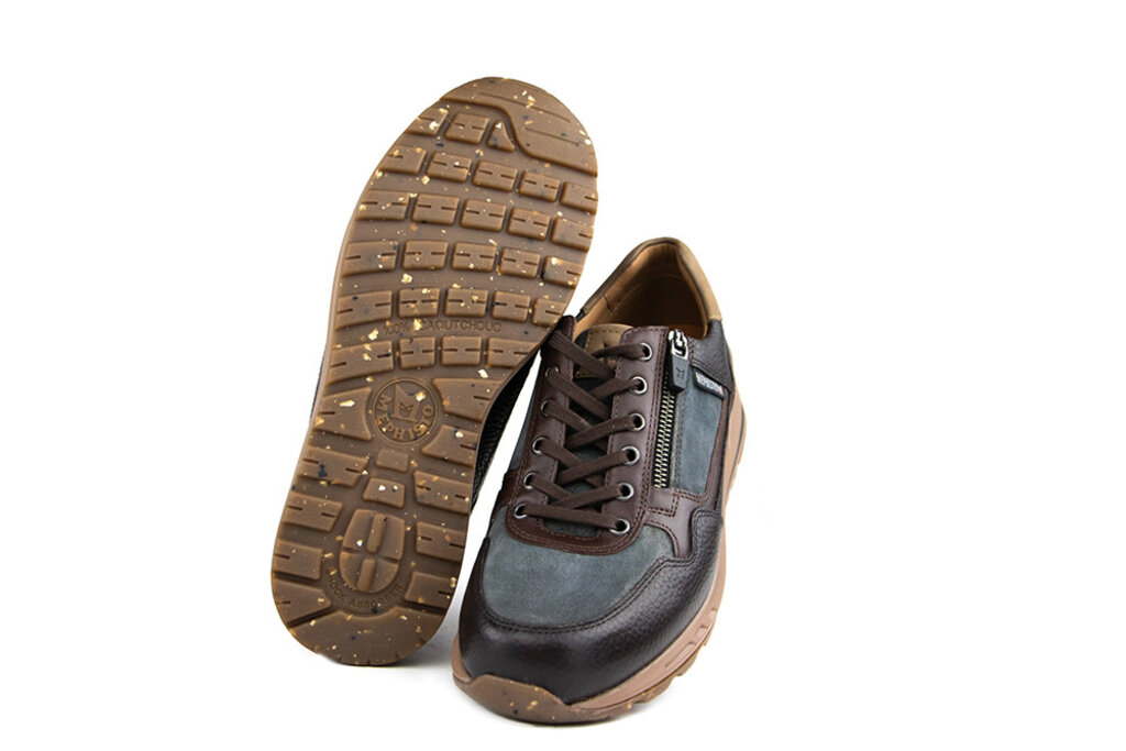 Mephisto Mephisto Sneaker Bradley Dark Brown Grey