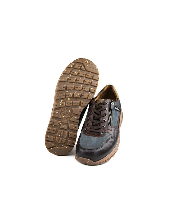Mephisto Sneaker Bradley Dark Brown Grey