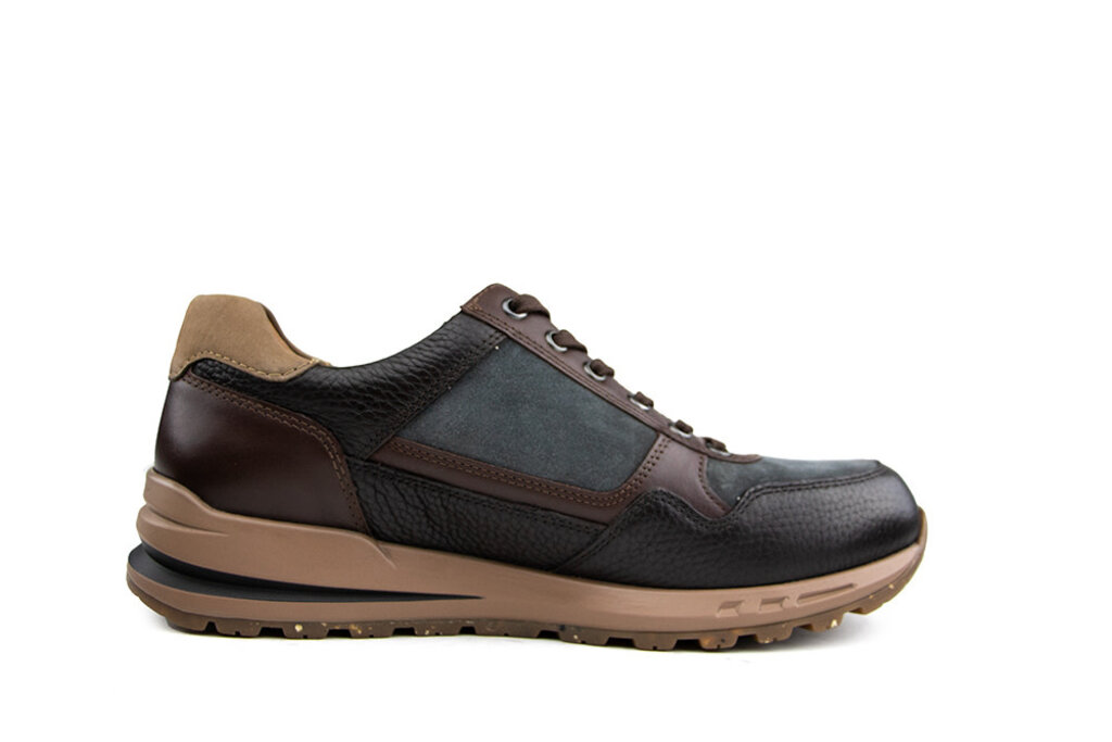 Mephisto Mephisto Sneaker Bradley Dark Brown Grey