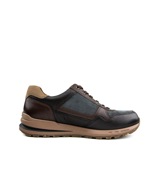 Mephisto Sneaker Bradley Dark Brown Grey