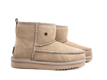 Warmbat Warmbat Wallaby Boot Stitch Taupe Suede Warmbat Warmbat Wallaby Boot Stitch Taupe Suede